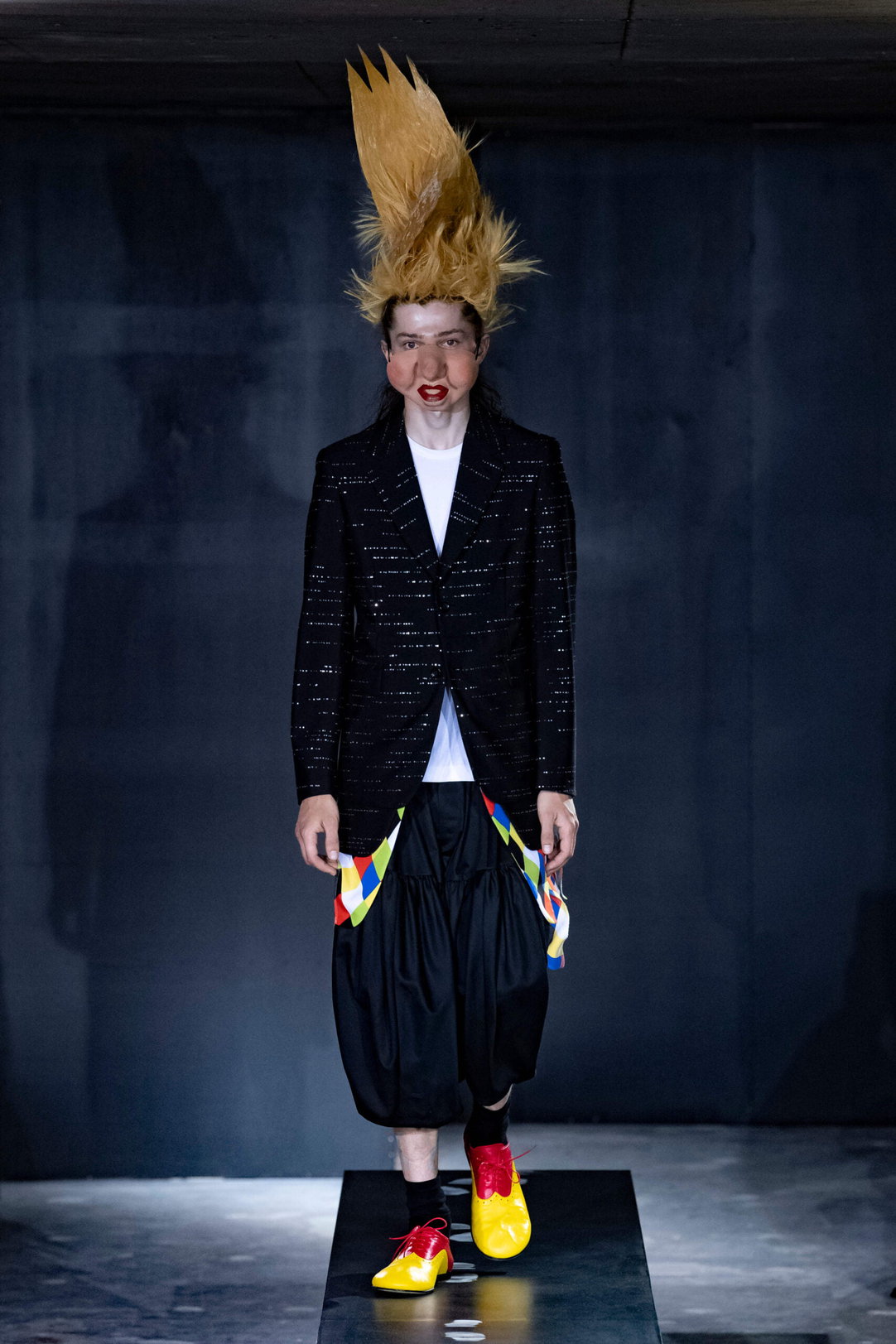 トップス 97ss COMME des GARCONS HOMME PLUS punk Comme des Garçons Homme Plus: Menswear SS23 - 10 Magazine